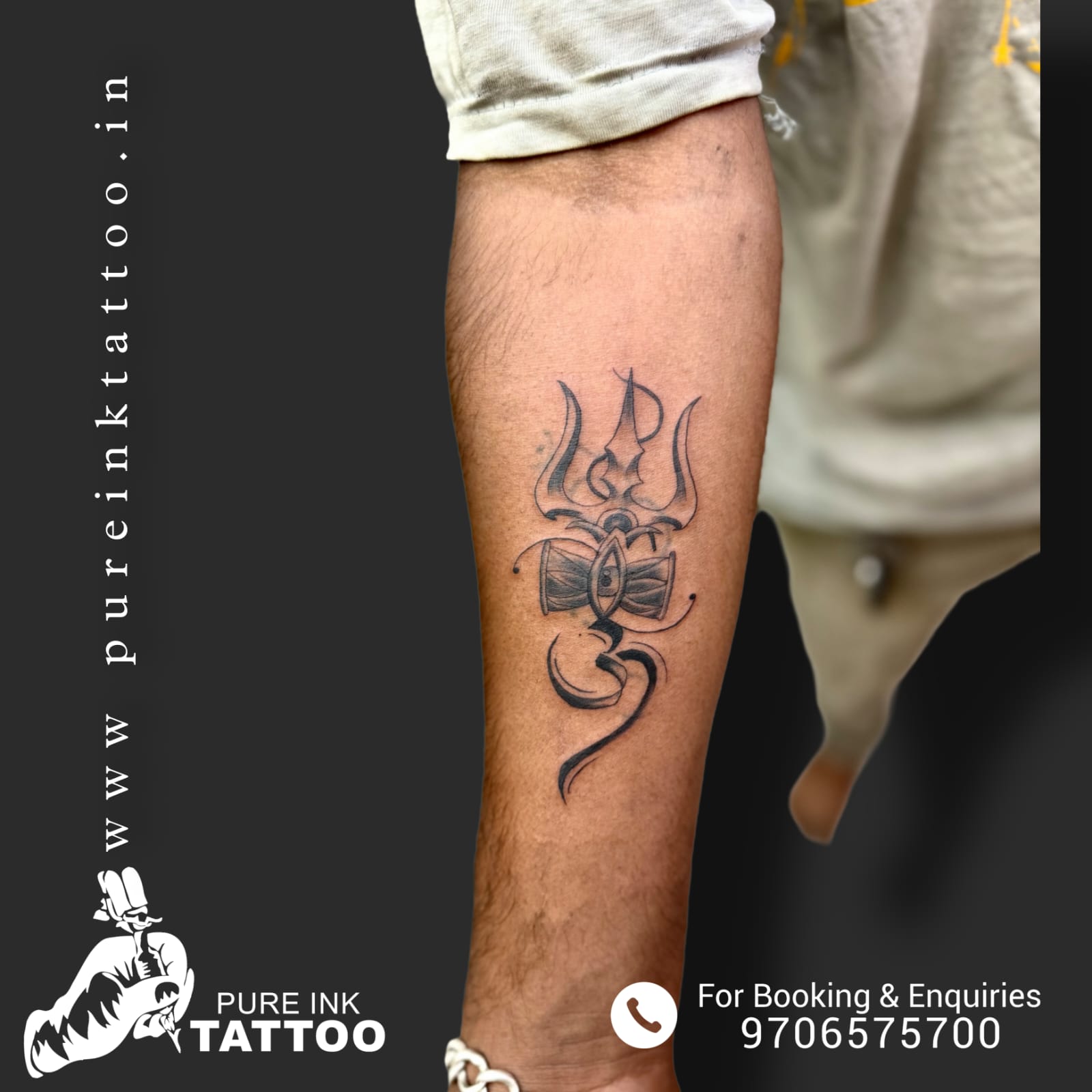 Dotted Mandala Tattoo by Kaushik Das